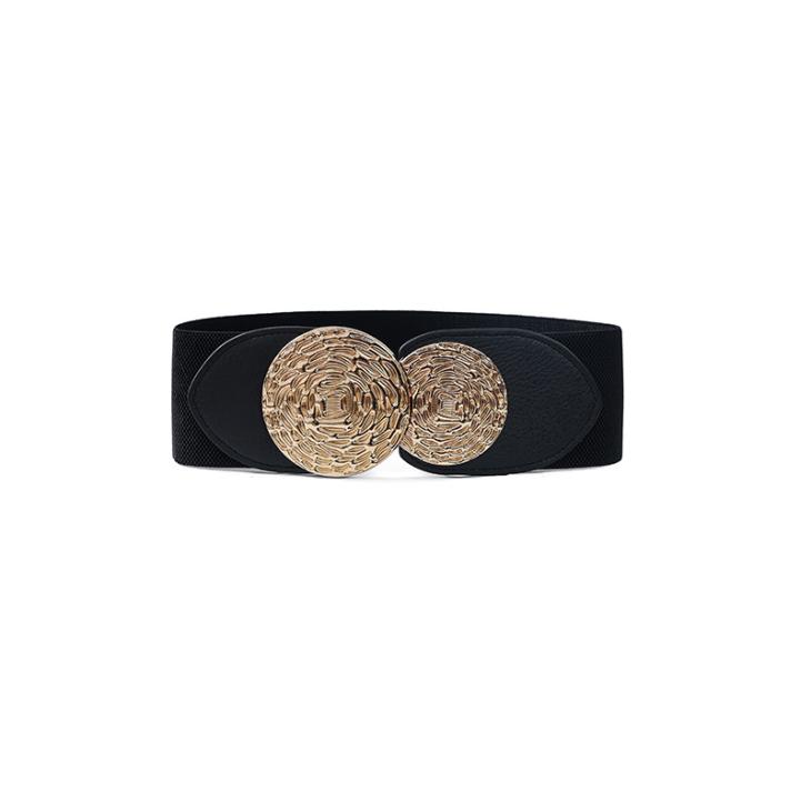 Belts | Leather Belt With Embellished Buckle  –  Womens Accessories Belts