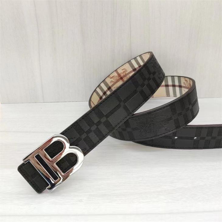 Belts | Smooth Leather B-Belt  –  Mens Accessories Belts