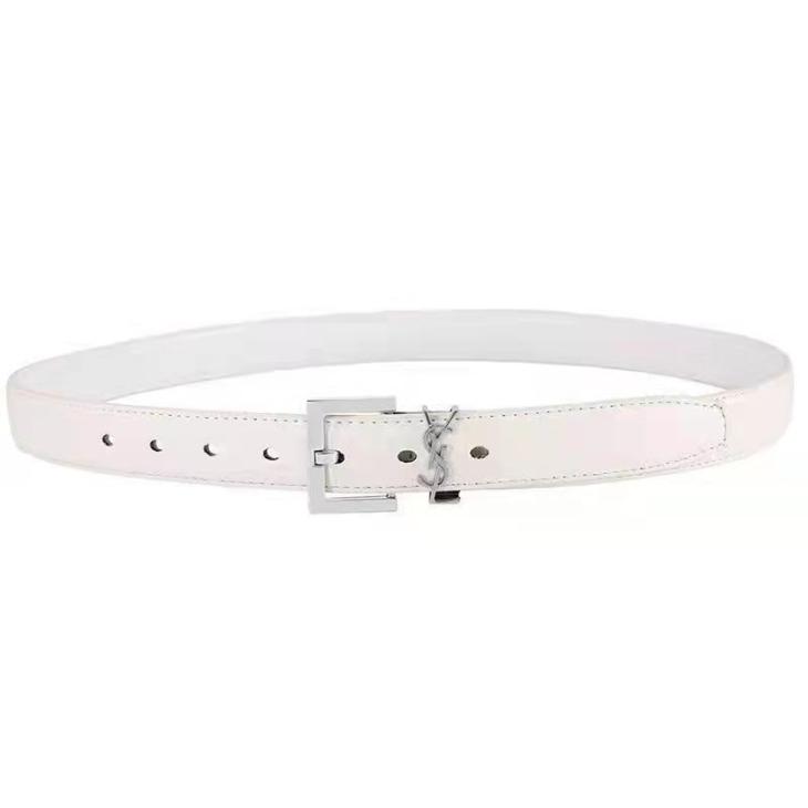 Belts | Thin Signature Calfskin Belt  –  Mens Accessories Belts