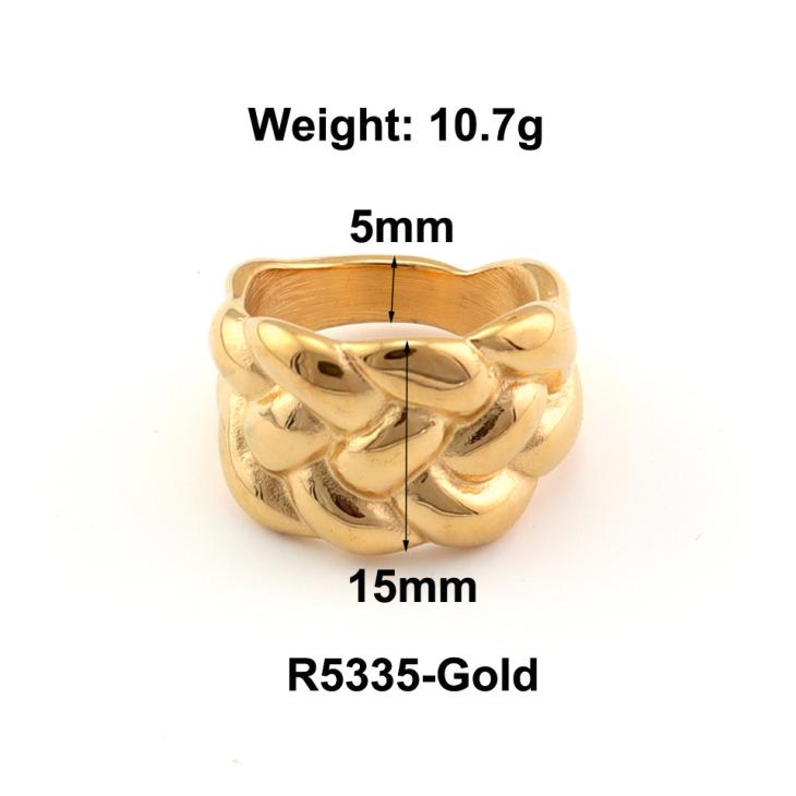 Fashion Jewelry | Brass Chain Ring  –  Womens Accessories Fashion Jewelry