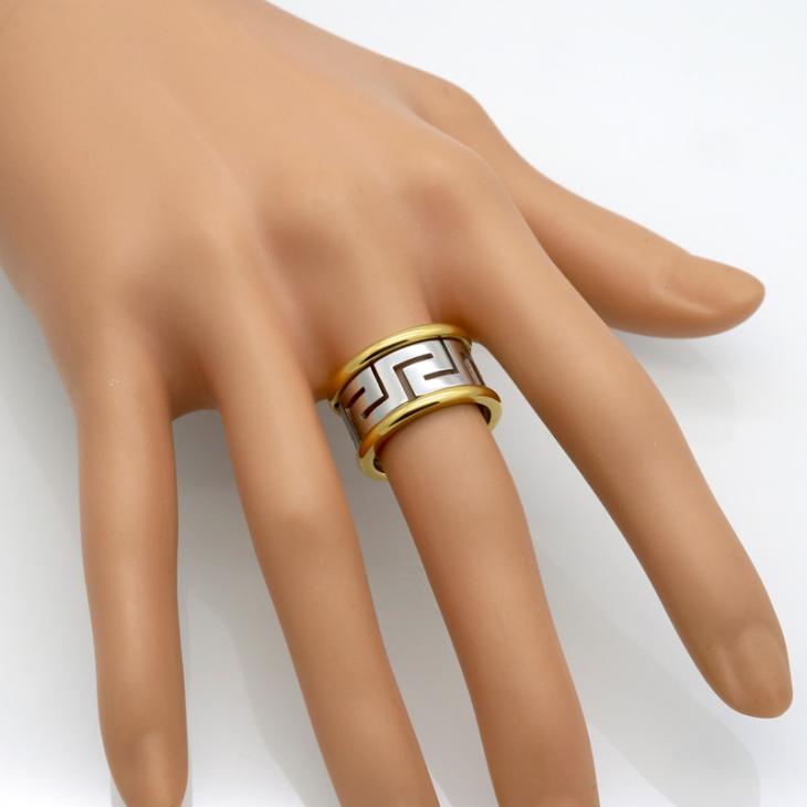 Fashion Jewelry | Tubular Bracelet In Engraved Brass  –  Womens Accessories Fashion Jewelry