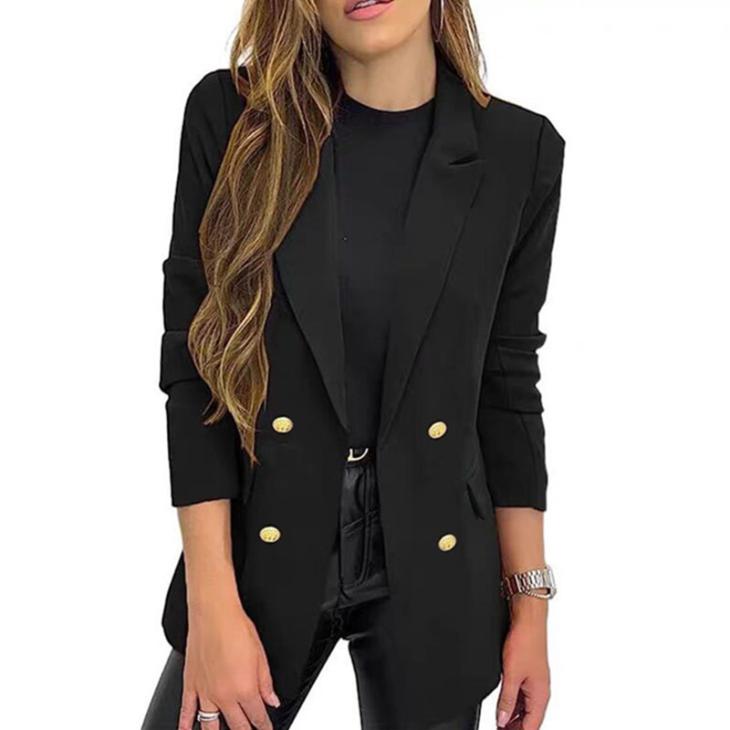 Jackets And Blazers | Grain De Poudre 1-Button Jacket  –  Womens Clothing black