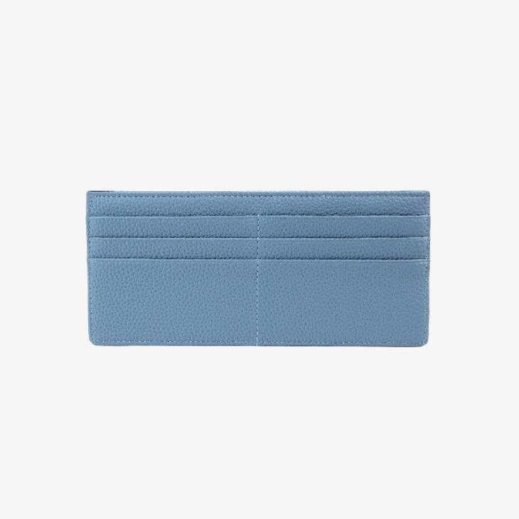 Small Leather Goods | Calfskin B-Buzz Card Holder  –  Womens Accessories blue