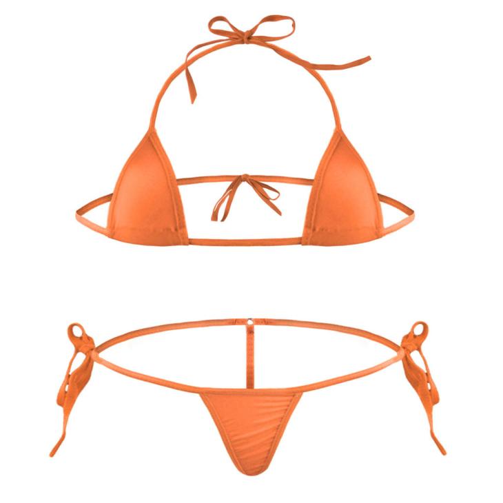 Swimwear | Triangle Bikini  –  Womens Clothing pink